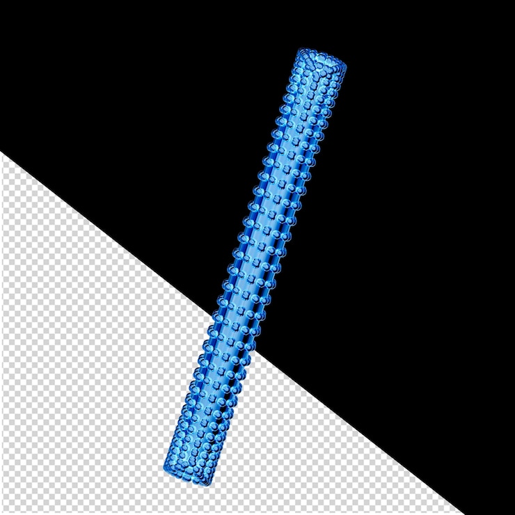 PSD malé 3d koule na symbolu modrého ledu