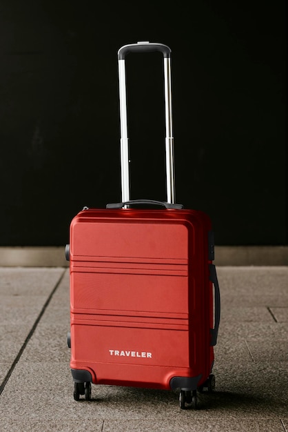 Maleta de bagagem de viagem para viagem de negócios psd