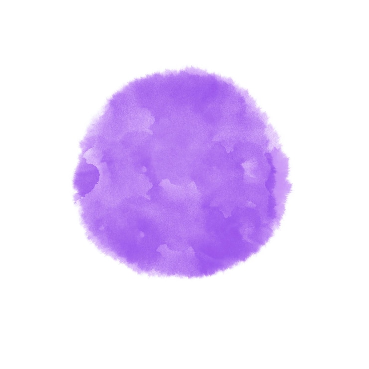 PSD mancha de acuarela morada