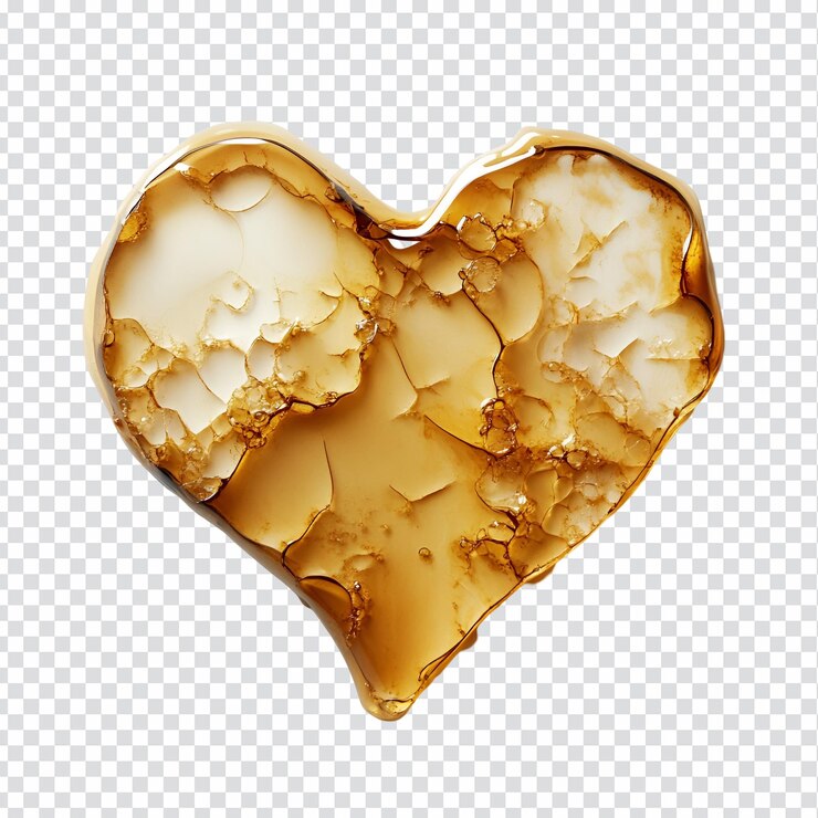 PSD la mancha del corazón del café
