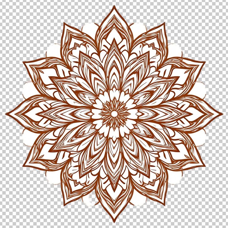 PSD mandala background design