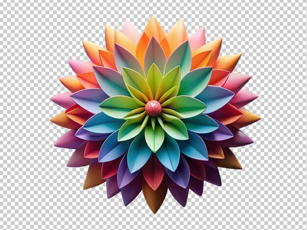 PSD el mandala colorido