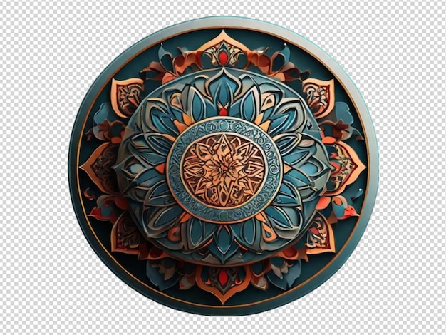 PSD mandala islâmica png transparente