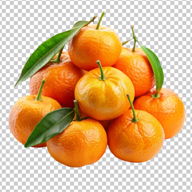 mandarinas deliciosas em png transparente