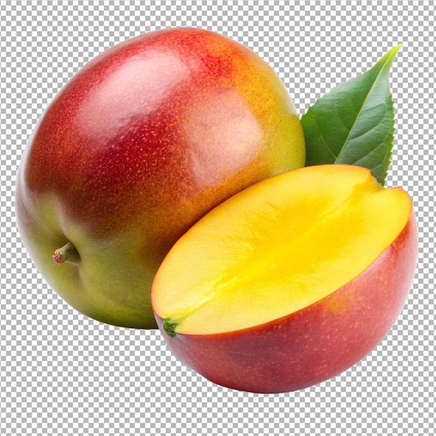 Mango auf durchsichtigem Hintergrund