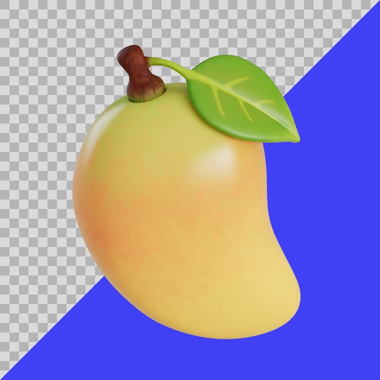 Mango delicioso estilizado 3D