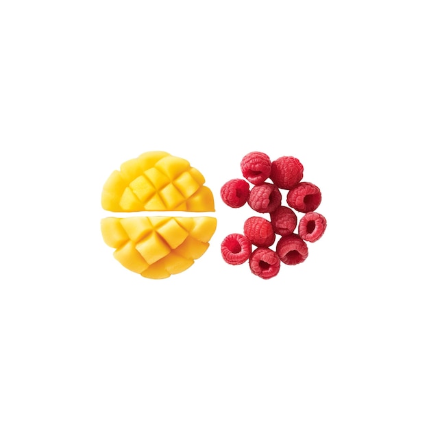 Mango fresco y frambuesas: una deliciosa combinación