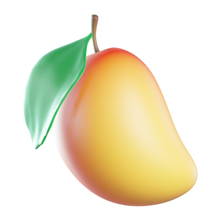 PSD mango fruit nutrition natürlich vegetarisch
