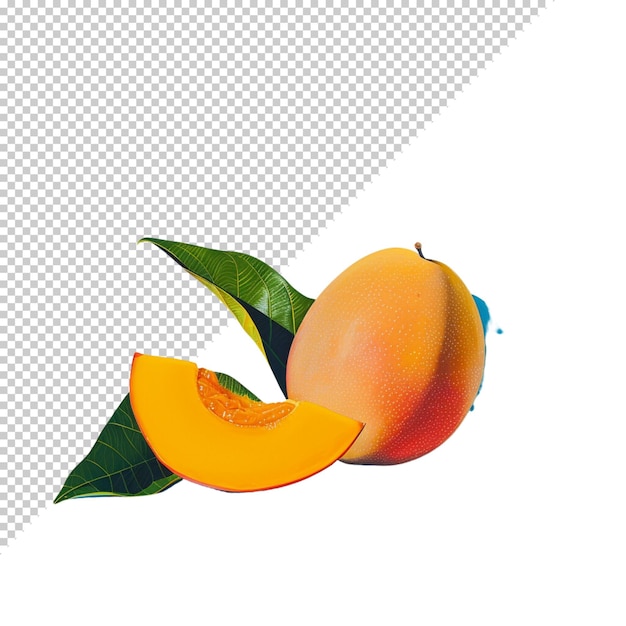 Mango Isolé Sur Un Fond Transparent