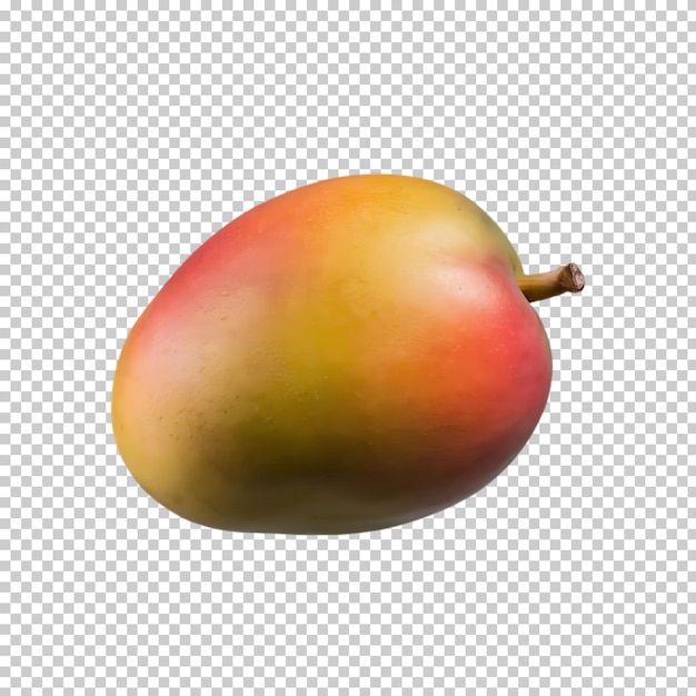 Mango-Isolierte Früchte auf durchsichtigem Hintergrund