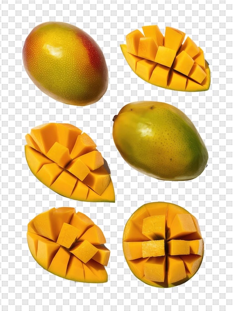 PSD un mango con la palabra mango en él