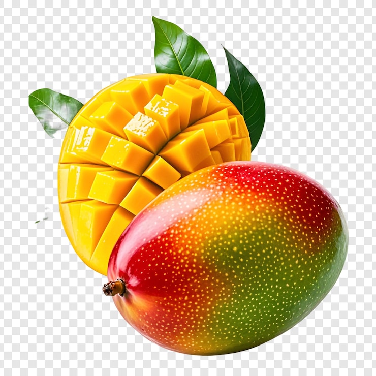 PSD mango sobre un fondo transparente