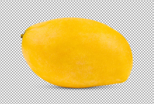 Mangue Mûre Isolée Sur Blanc