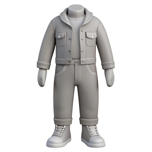 un maniquí usando una chaqueta con una chaqueta que dice "bolsillo"