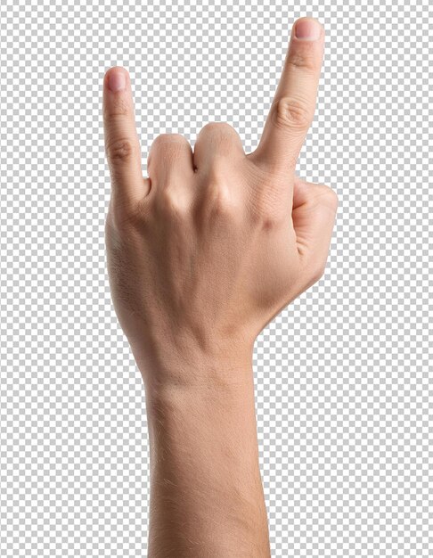 una mano con un dedo apuntando a la derecha
