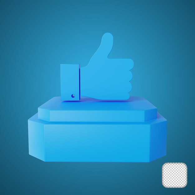 Mano con iconos de podio para aplicaciones móviles ux ui