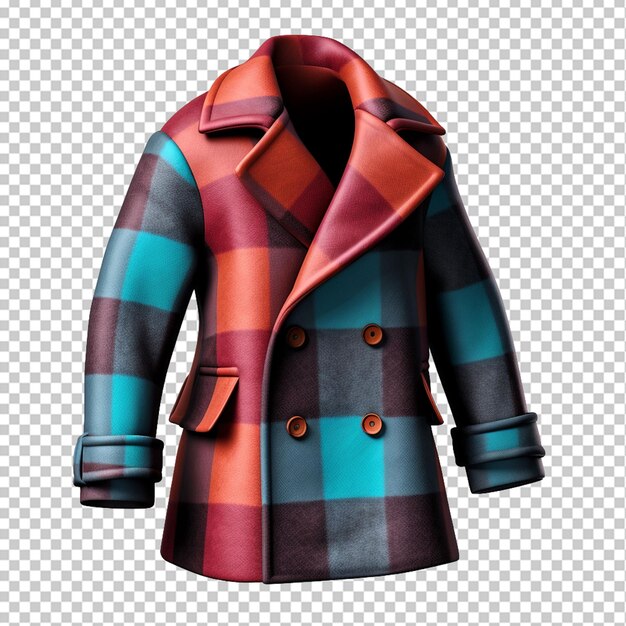 PSD manteau de laine de mode png