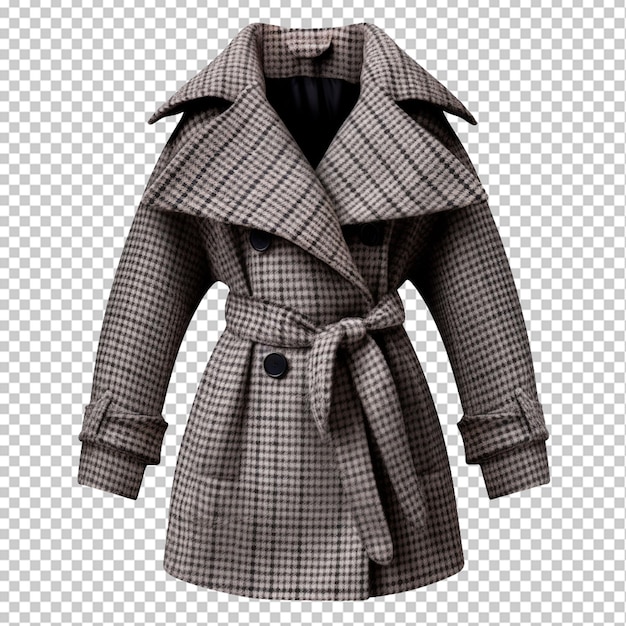 PSD manteau de laine de mode png