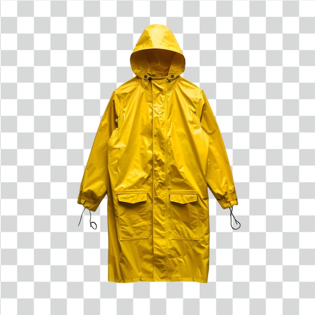 PSD manteau de pluie psd sur fond transparent