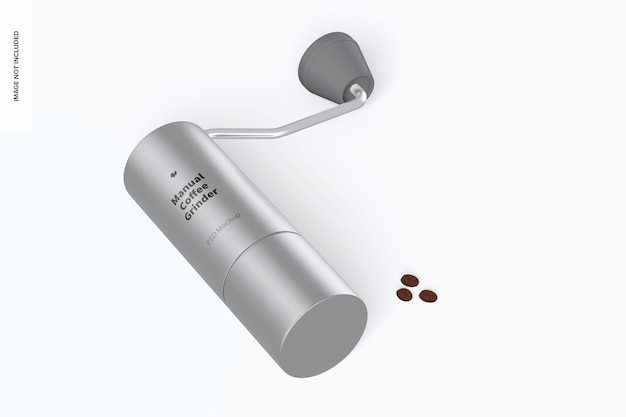 Manuelle Kaffeemühle-Mockup