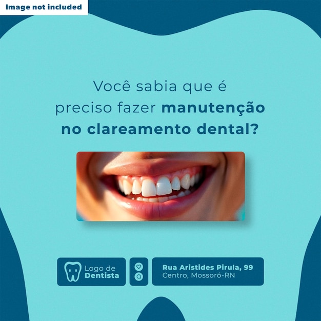 Manuteno do Clareamento Dental SOCIAL MEDIA POST CLINICA DE ODONTOLOGIA DENTISTA Die Klinik für Zahnmedizin ist in der Nähe von der Klinik von Manuteno.