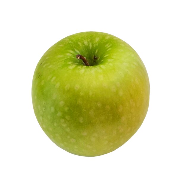 manzana aislada en el fondo blanco