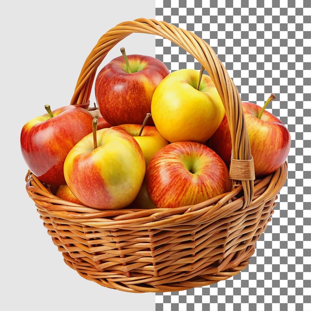 Manzanas en una canasta