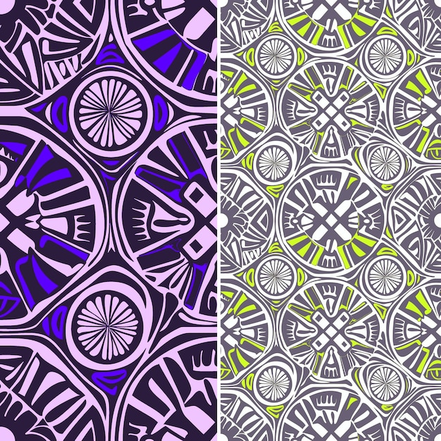PSD los maoríes de nueva zelanda tejen patrones con intrincados vectores geométricos abstractos creativos