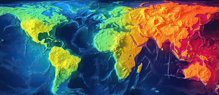 PSD mapa del mundo