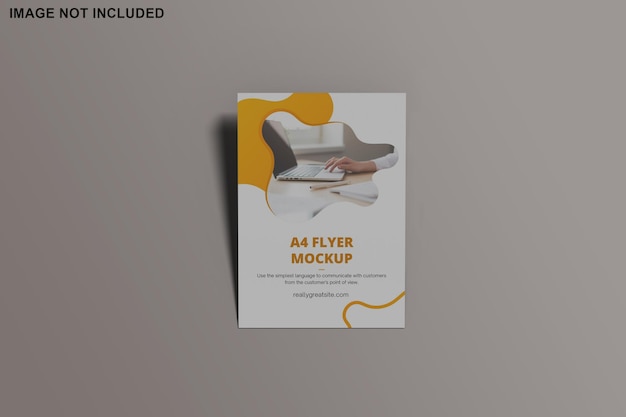 PSD maqueta a4 flyer