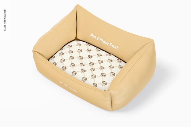 Maqueta de asiento de almohada para mascotas