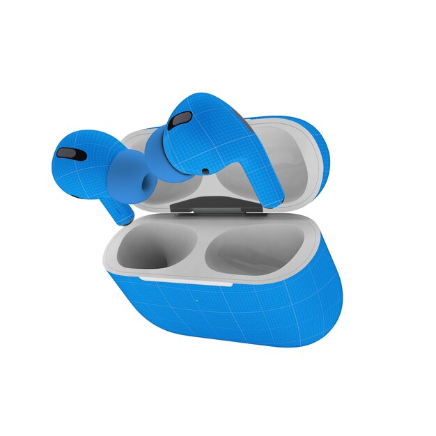 Maqueta de auriculares