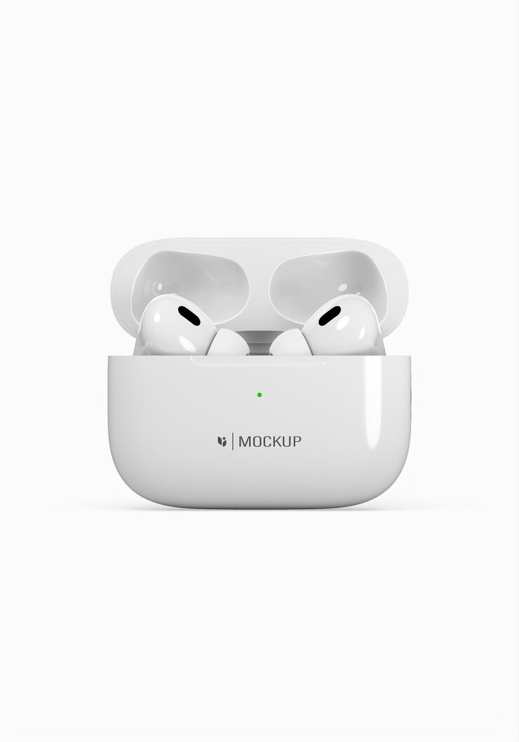 PSD maqueta de auriculares