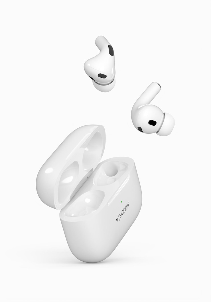 PSD maqueta de auriculares