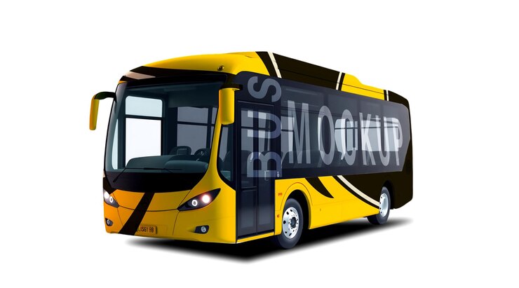 PSD maqueta de autobús
