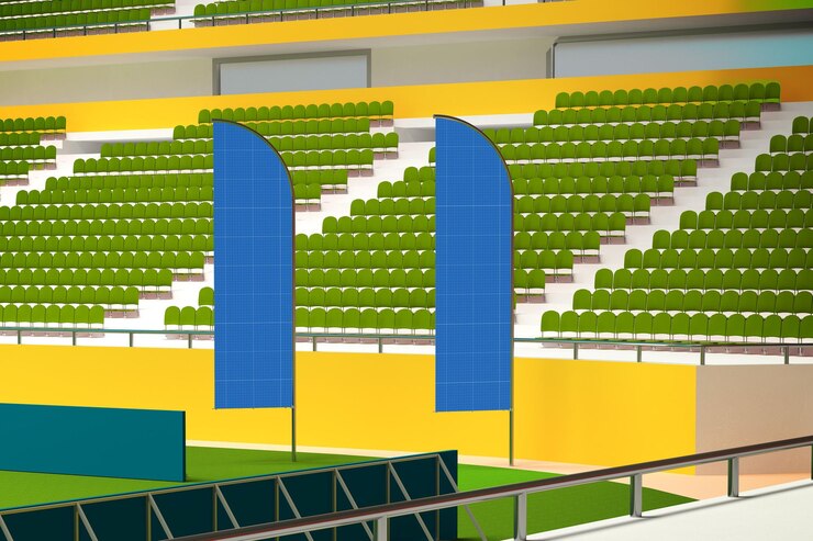 Maqueta de la bandera de la Copa del Mundo