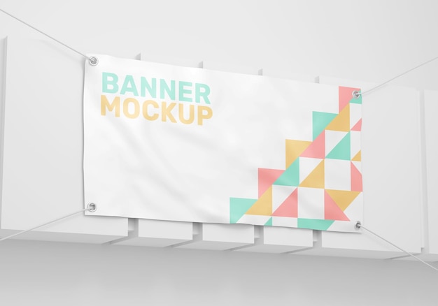 PSD maqueta de banner simple