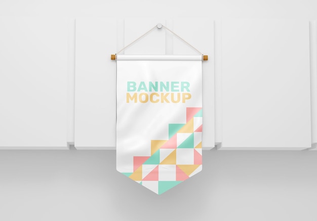 Maqueta de banner simple