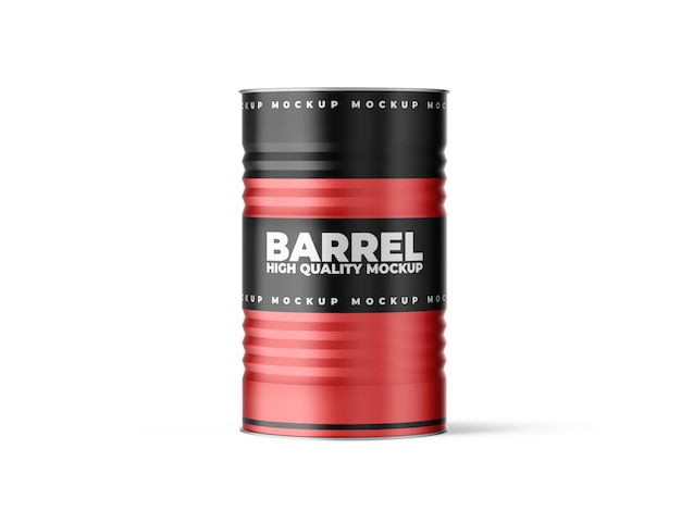 Maqueta de barril de petróleo