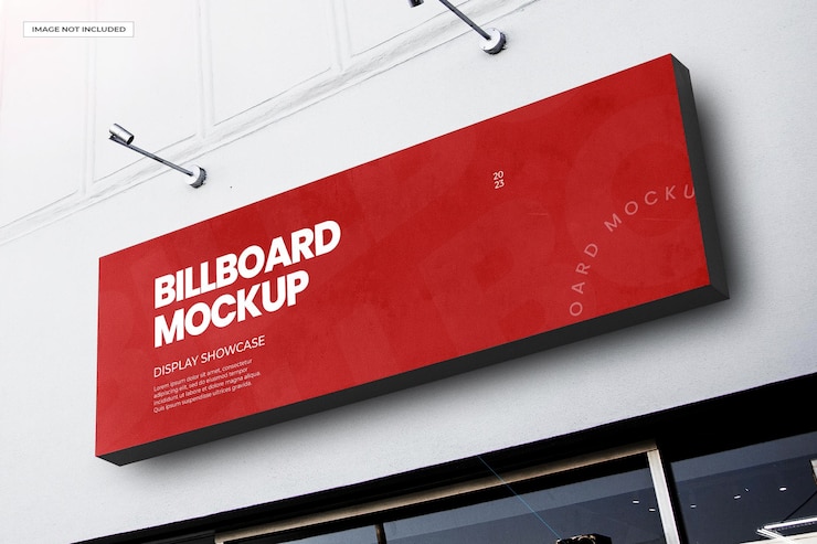 PSD maqueta billboard