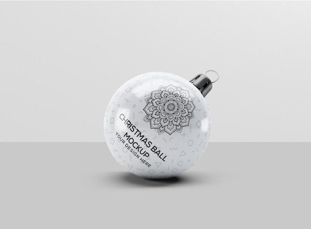 Maqueta de bolas de navidad