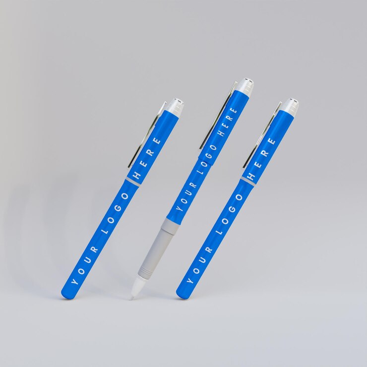 PSD maqueta de bolígrafo 3d