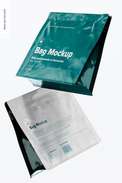 Maqueta de Bolsa de 8 Oz, Flotante
