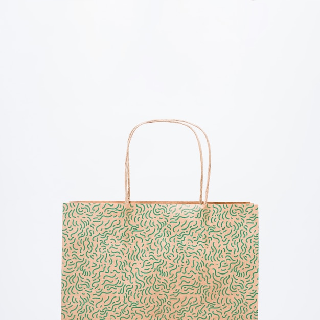 Maqueta de bolsa de la compra