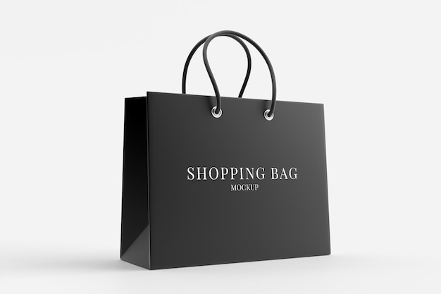 Maqueta de una bolsa de compras