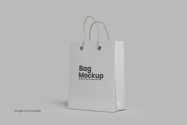 Maqueta de bolsa de compras