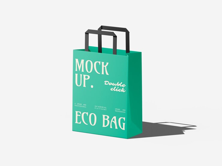 Maqueta de bolsa ecológica