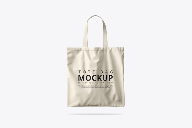 Maqueta de la bolsa de Tote