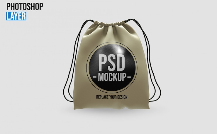 Maqueta de la bolsa de Tote