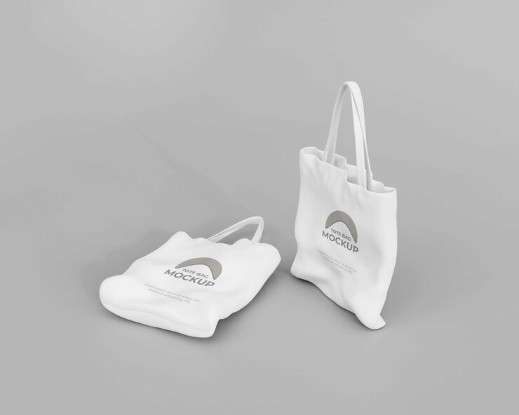 Maqueta de bolso de mano realista 3d